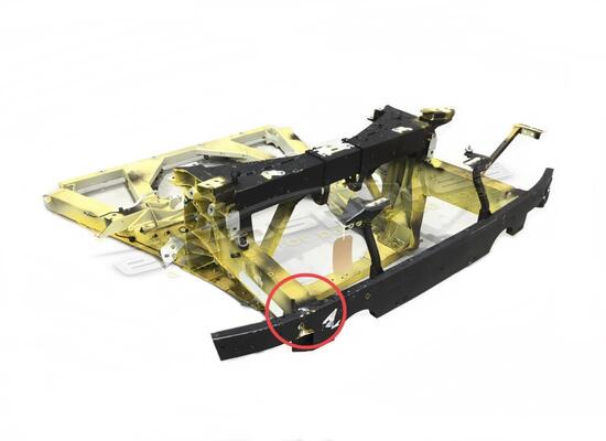 used ferrari rear subframe part number 985761941