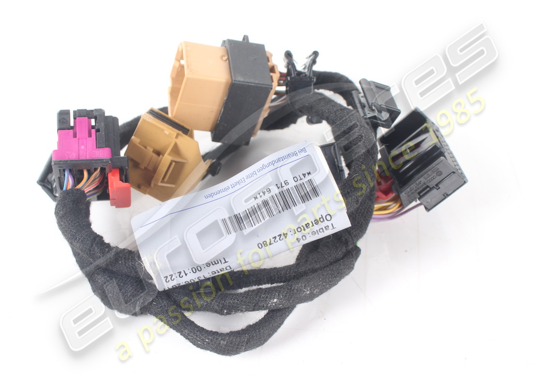 used lamborghini harness,center. part number 4t0971641 (2)