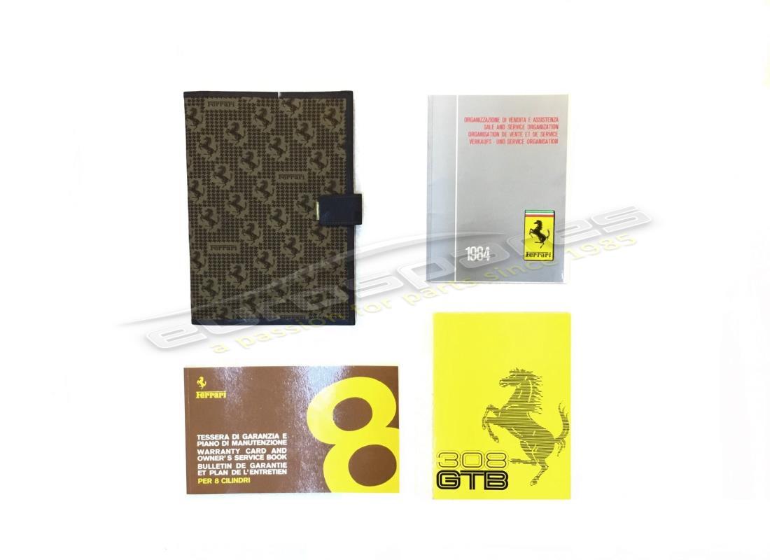 USED Ferrari ORIGINAL POUCH & BOOK PACK . PART NUMBER 959919000 (1)