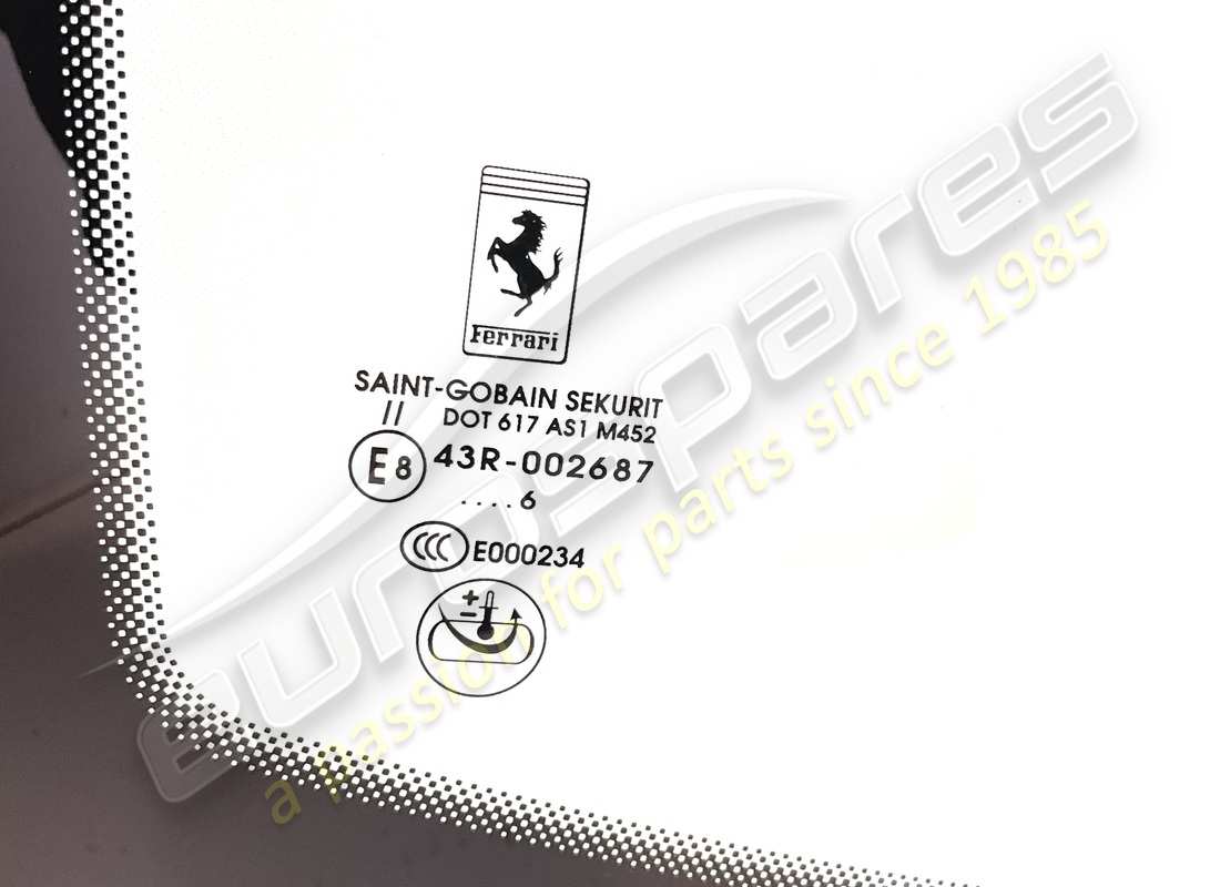 new ferrari windscreen. part number 86100900 (2)