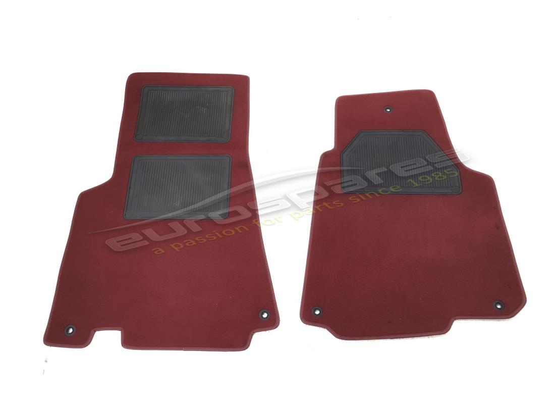 USED Ferrari MOVABLE CARPET COMPLETE RED 176 . PART NUMBER 67257891 (1)