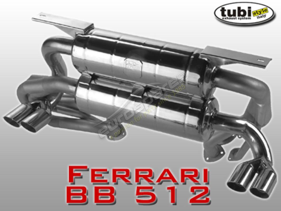 new tubi bb 512 e 512i 2 inlets louder exhaust. part number 01178212000r (1)