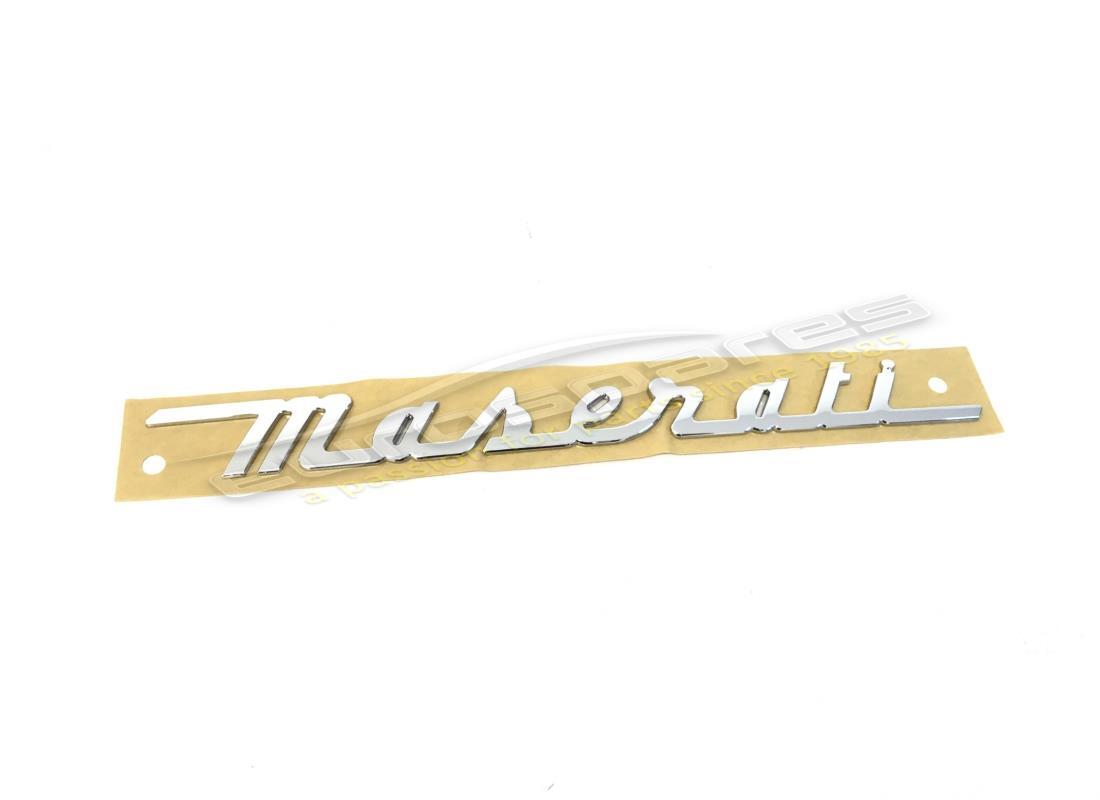 NEW Maserati Maserati EMBLEM ON LUGGAGE C . PART NUMBER 84633200 (1)