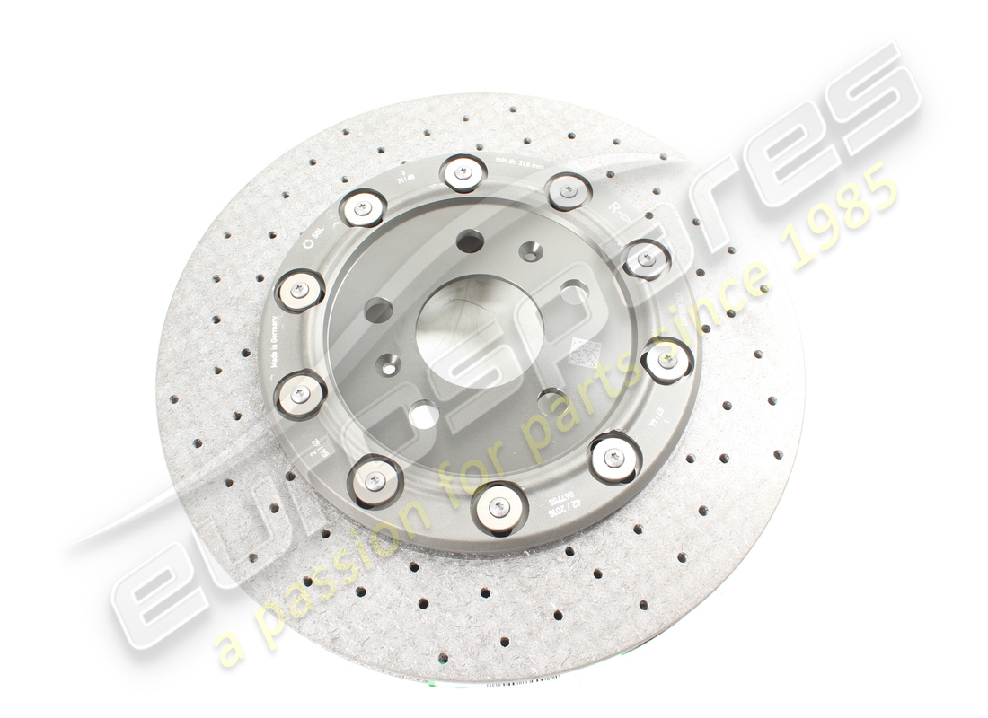 NEW Lamborghini BRAKE DISK CERAMIC CCP . PART NUMBER 420615602F (1)