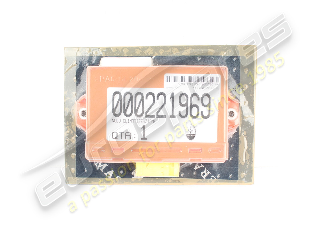 new maserati air conditioning and heating system ecu. part number 221969 (1)