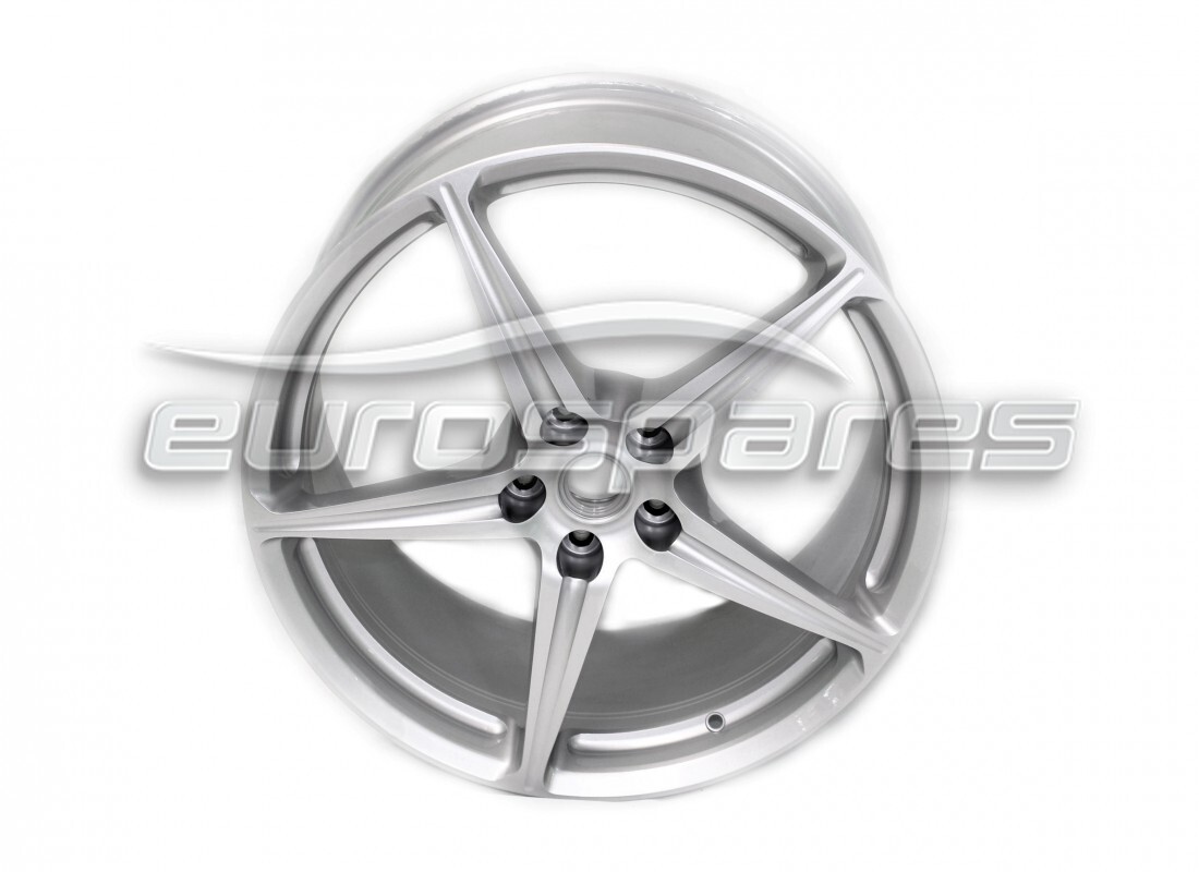 new ferrari rear wheel (forged silver) 20 x 10.5 inch. part number 262950 (1)