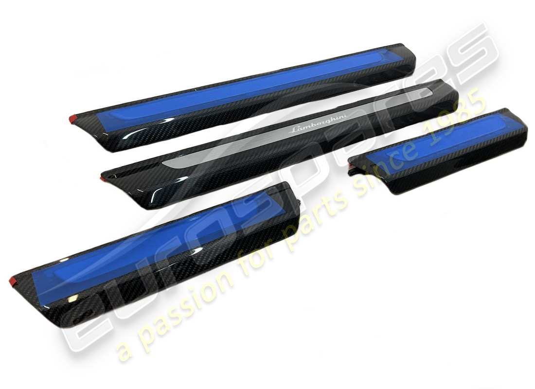 new lamborghini kit kickplate urus cfk backlit. part number 4ml069641b (2)