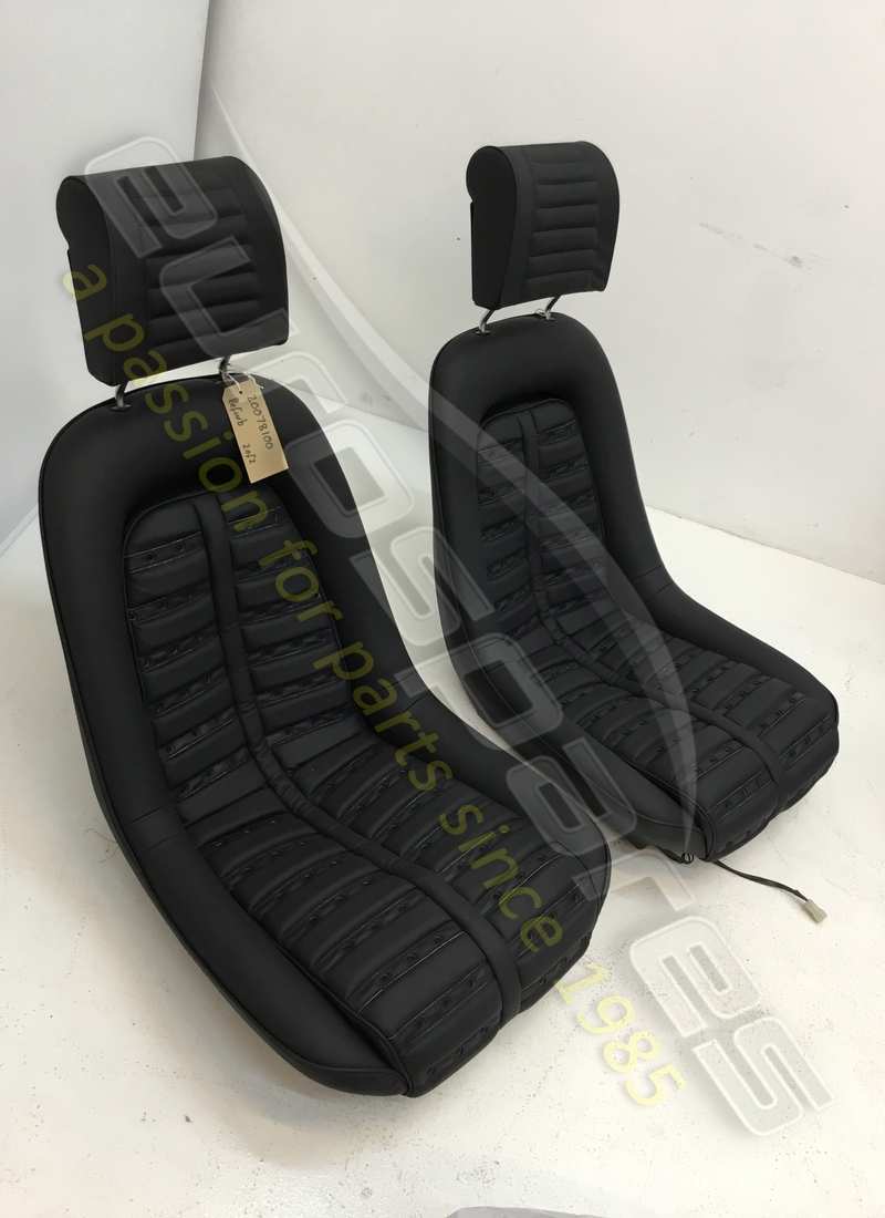 reconditioned ferrari 246 gt/gts rhd seats in black. part number 20078100 (5)