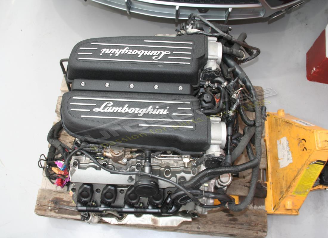 USED Lamborghini LP560 GALLARDO ENGINE . PART NUMBER 07L100015AS (1)