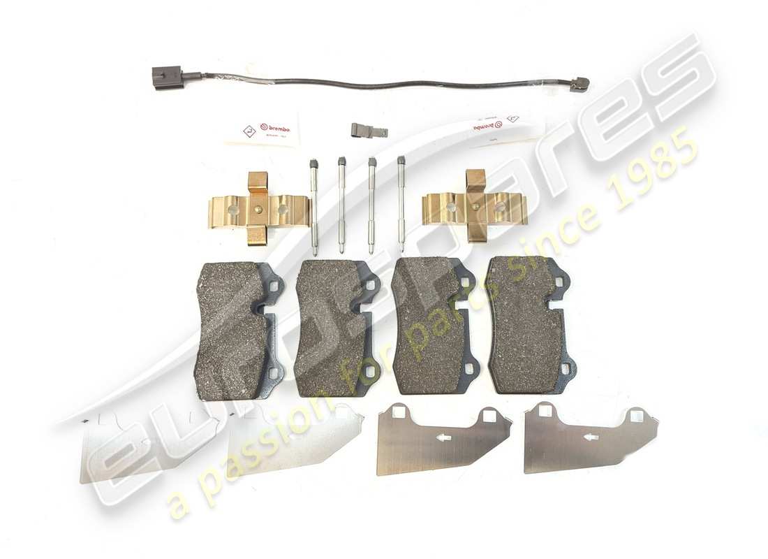 NEW Maserati REAR BRAKE PADS SET . PART NUMBER 673012040 (1)
