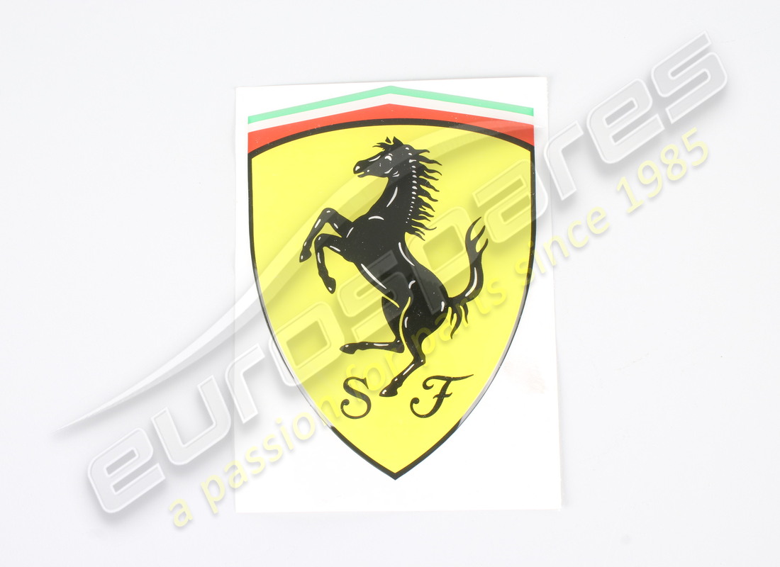 new ferrari shield wing sticker (resin). part number 95992903 (2)