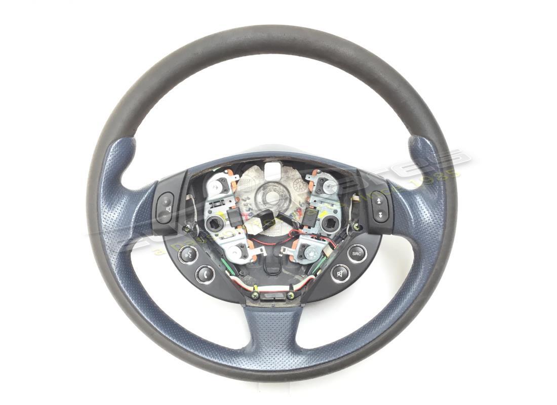 used maserati steering wheel black. part number 27328000 (1)