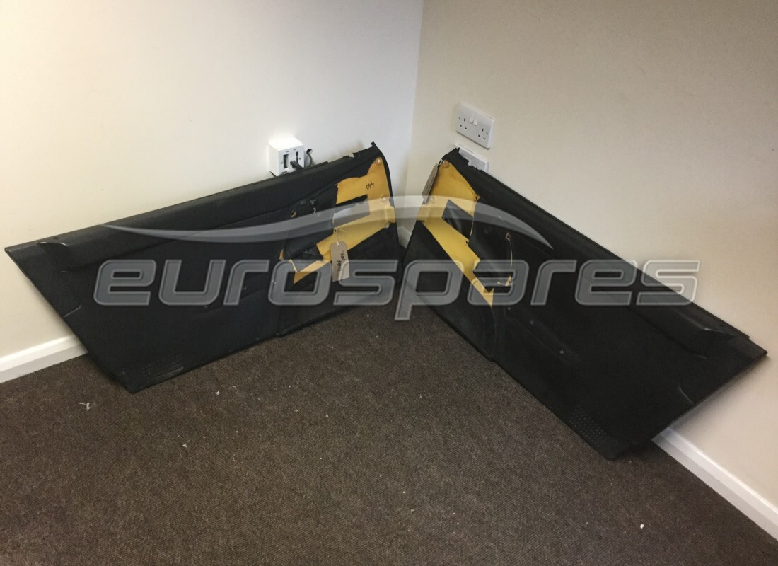 USED Ferrari PAIR OF BLACK DOOR PANELS . PART NUMBER 64521700PAIR (1)