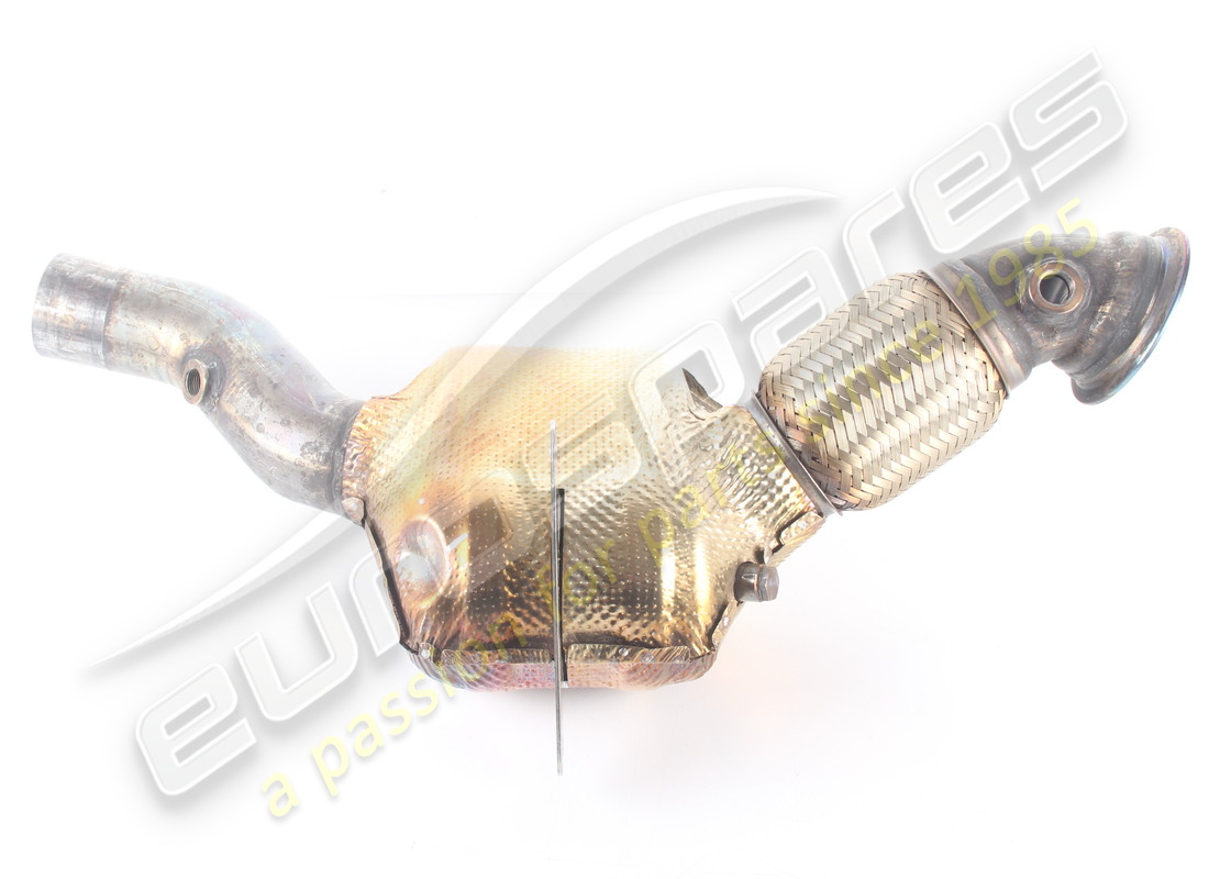 used ferrari complete lh catalytic converter. part number 321609 (2)