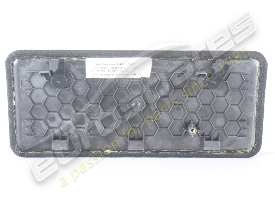 new lamborghini trim cover battery. part number 4t0863440b (2)
