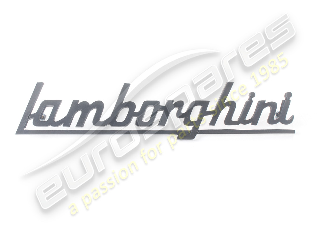 new lamborghini letters badge (black). part number 006106554a (1)
