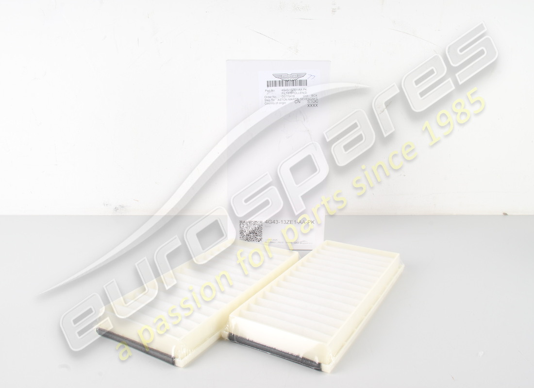 NEW Aston Martin POLLEN FILTER (PACK OF 2) . PART NUMBER 4G4313ZE1AAPK (1)