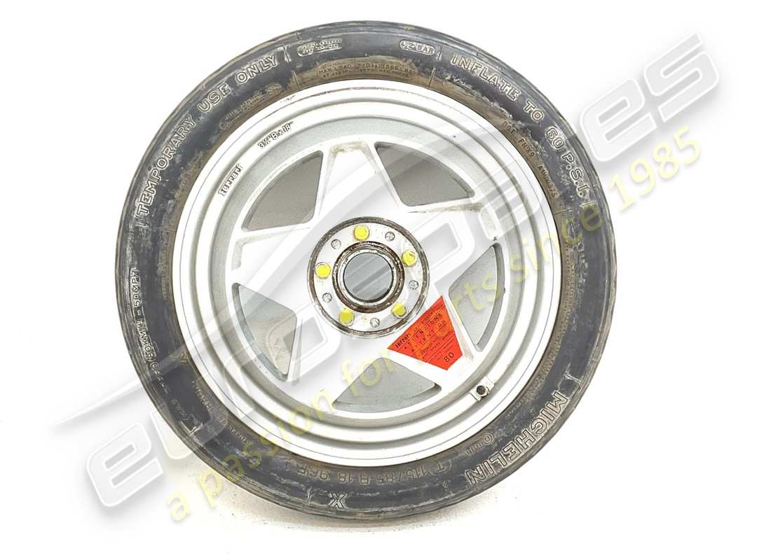 used ferrari spare tyre rim. part number 124203 (1)