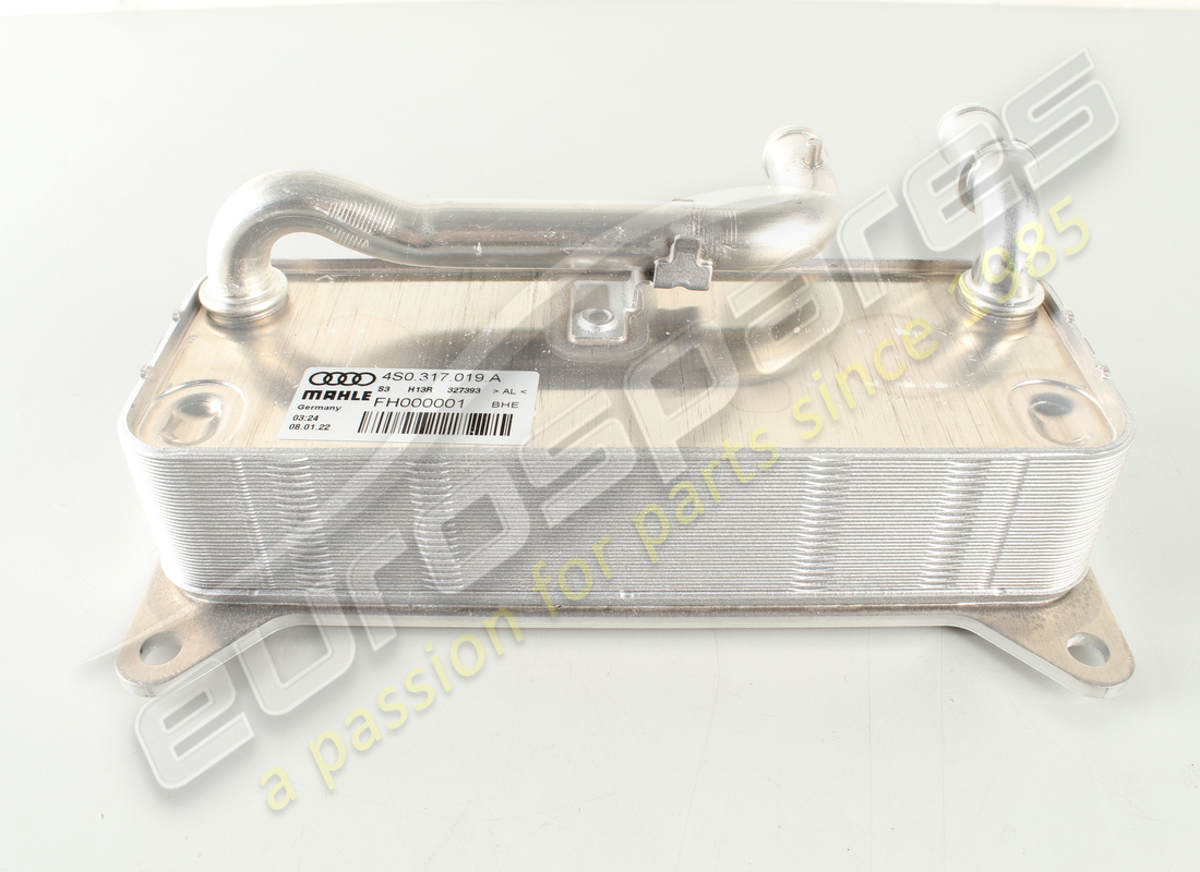 NEW Lamborghini OIL/WATER EXCHANGER . PART NUMBER 4S0317019A (1)