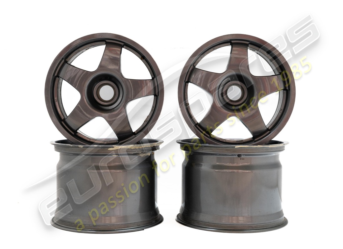 used ferrari speedline lm wheels set 18 inch. part number eap748269 (2)