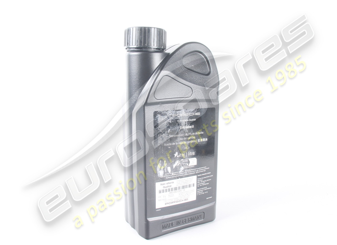 NEW PORSCHE TRANSMISSION OIL. PART NUMBER 00004330513 (1) new porsche transmission oil. part number 00004330513 (1)
