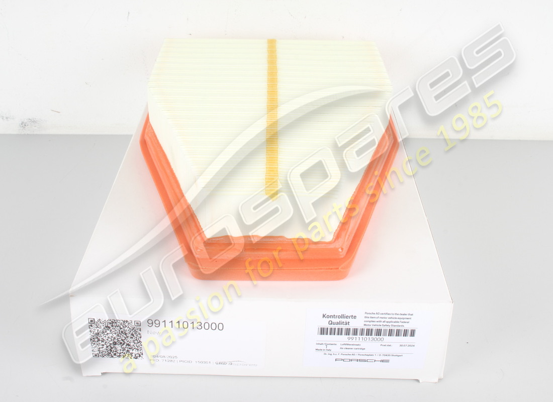 NEW Porsche AIR FILTER . PART NUMBER 99111013000 (1)