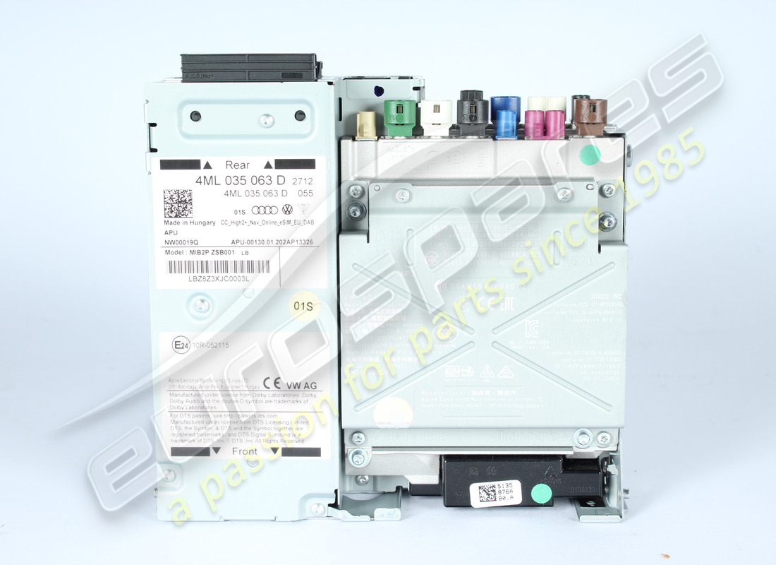 USED Lamborghini CONTROL UNIT FOR MULTIMEDIA SYSTEM . PART NUMBER 4ML035063D (1)