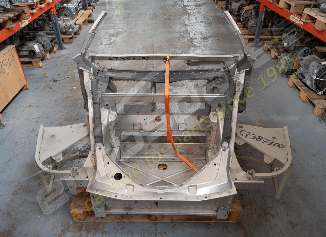 NEW FERRARI RHD FRONT FRAME. PART NUMBER 67387300 (1) new ferrari rhd front frame. part number 67387300 (1)