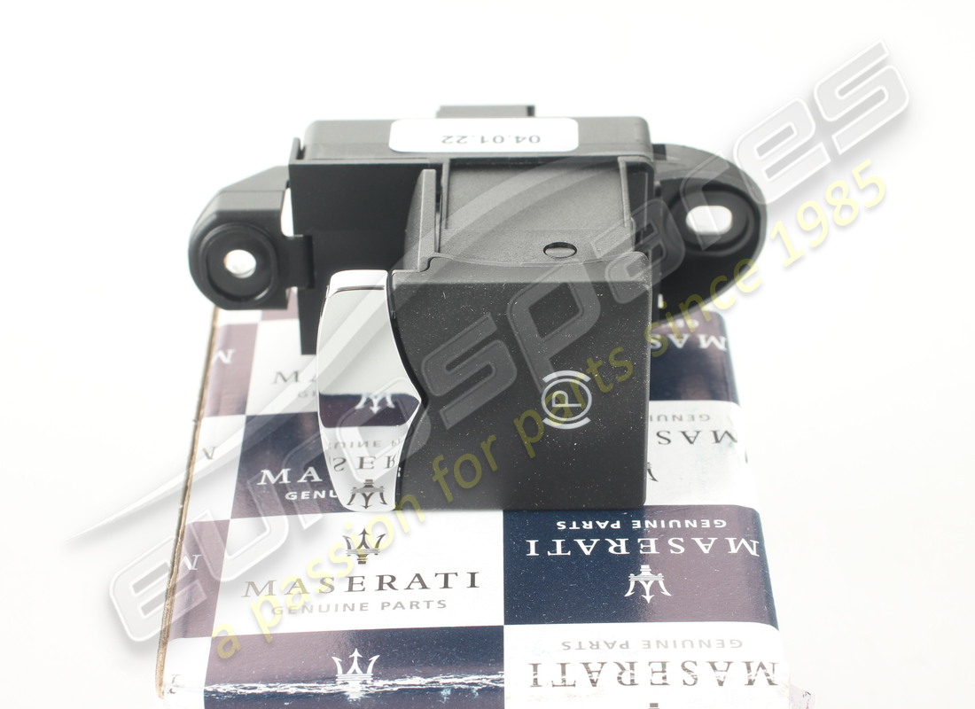 new maserati electronic parking brake switch. part number 222648 (3)