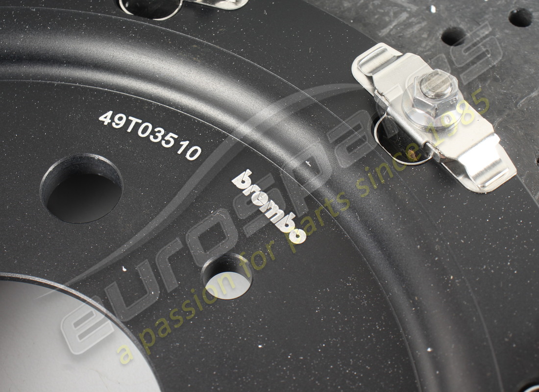 new ferrari rear brake disc, carbon ceramic version. part number 222340 (4)