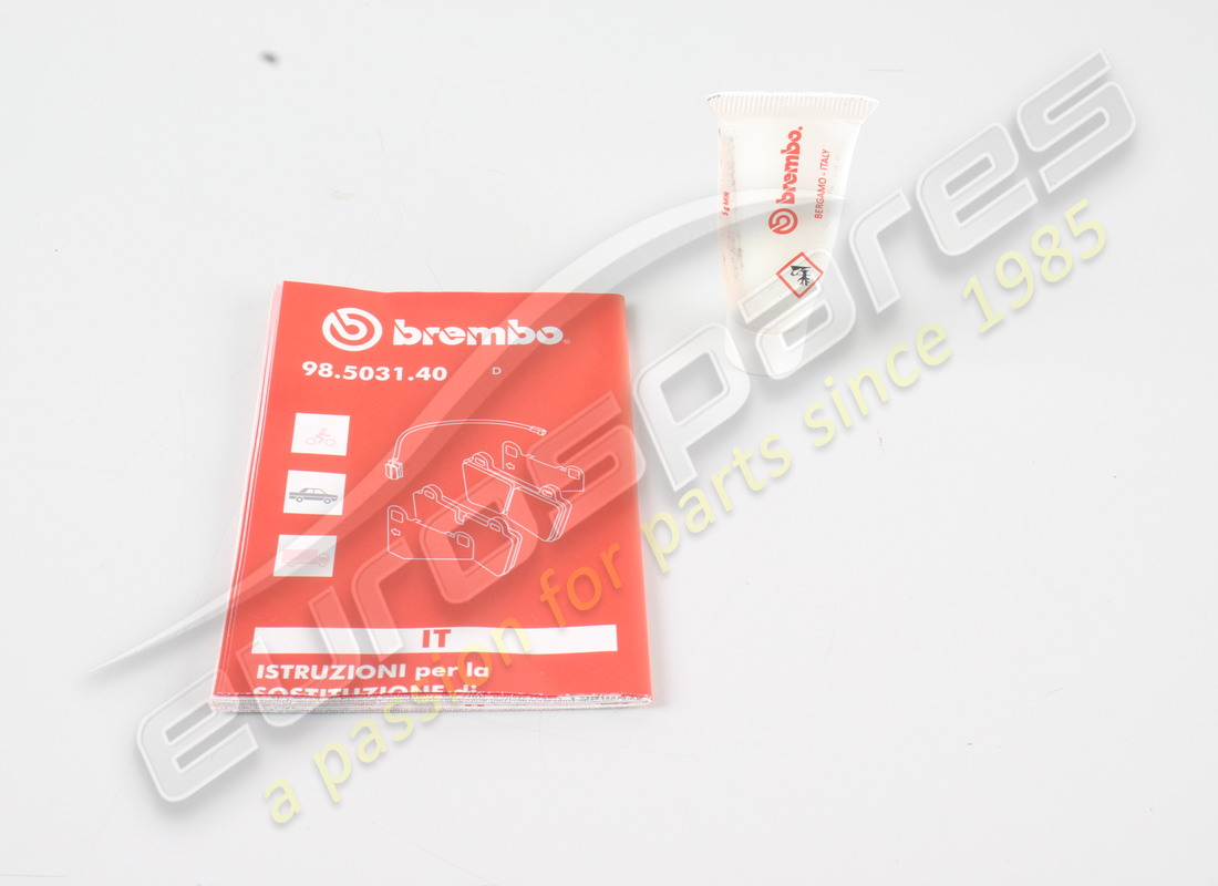 new maserati rear brake pads set. part number 673010320 (3)