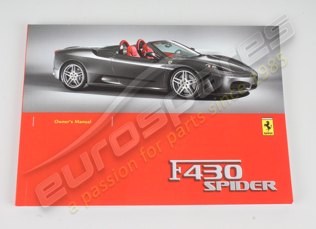 new ferrari manual. part number 69192400 (2)