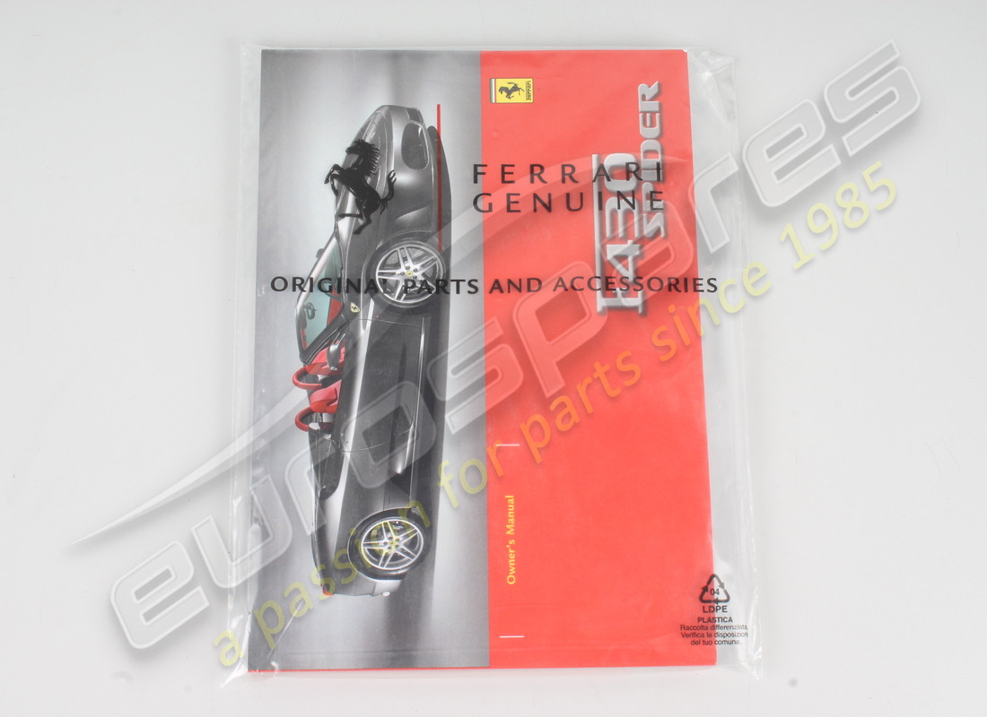 new ferrari manual. part number 69192400 (1)
