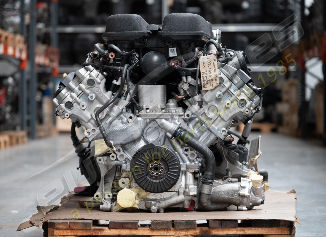 RECONDITIONED Lamborghini HURACAN LP580 ENGINE . PART NUMBER 07L100015CJ (1)