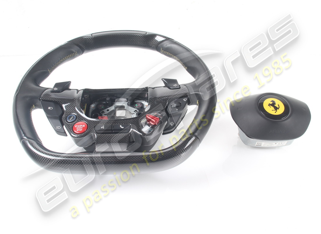 used ferrari complete steering wheel. part number 337540 (12)