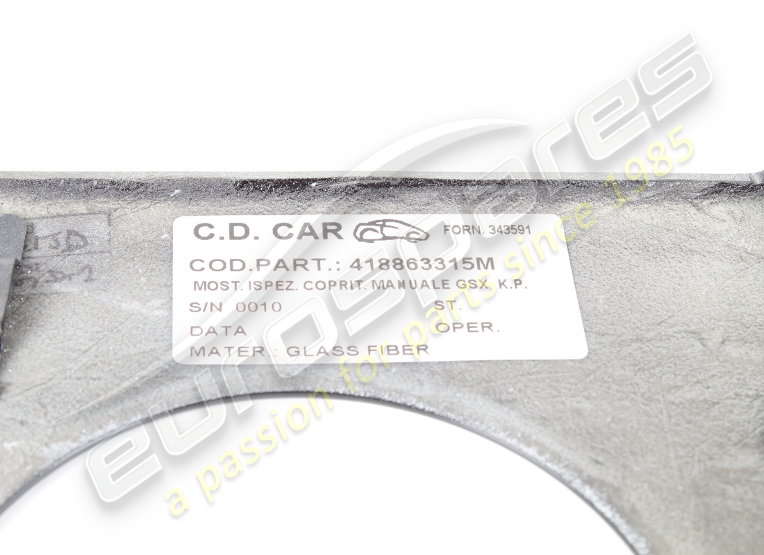 used lamborghini extension,center. part number 418863315m (3)