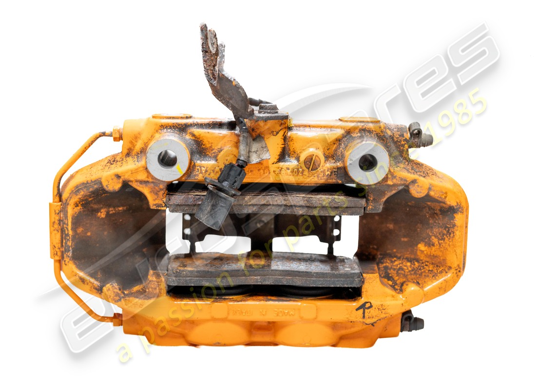 used lamborghini sliding-caliper post.sx cbc orange. part number 470615405af (3)