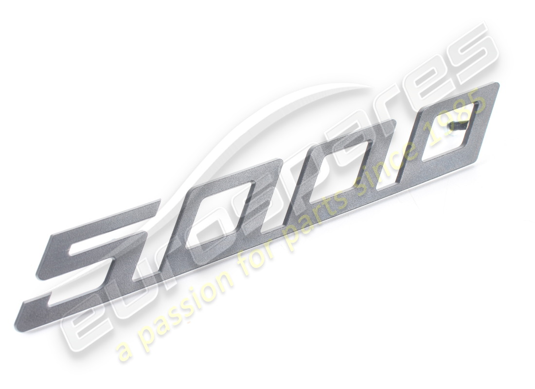 NEW LAMBORGHINI BRASS PLATE 5000. PART NUMBER 006119922 (1) new lamborghini brass plate 5000. part number 006119922 (1)