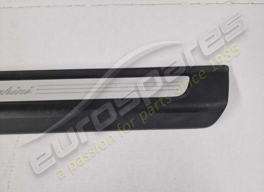 used lamborghini scuff plate. part number 4ml853373 (4)