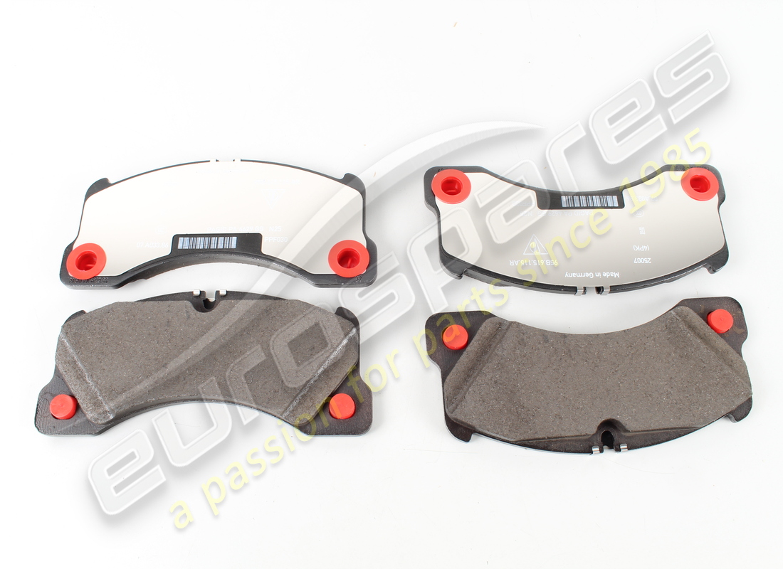 new porsche front brake pad set. part number 95b698151ar (1)