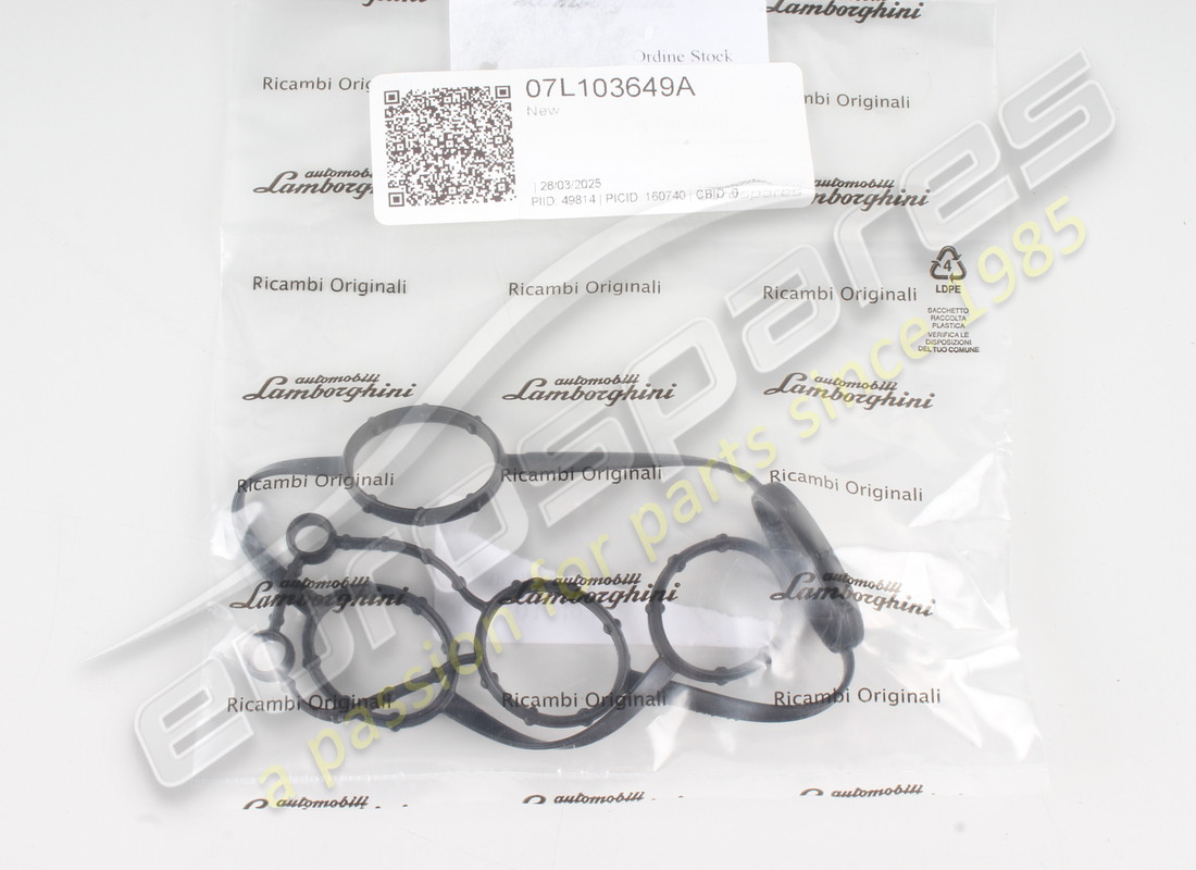 new lamborghini gasket. part number 07l103649a (2)