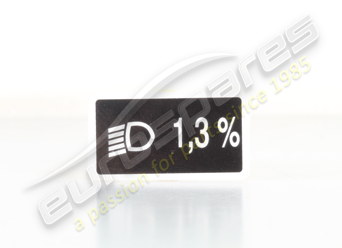 NEW MASERATI FRONT HEADLIGHTS ADJUSTING PLATE. PART NUMBER 12856580 (1) new maserati front headlights adjusting plate. part number 12856580 (1)