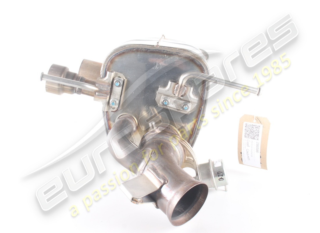 USED FERRARI REAR LH SILENCER. PART NUMBER 286596 (4) used ferrari rear lh silencer. part number 286596 (4)