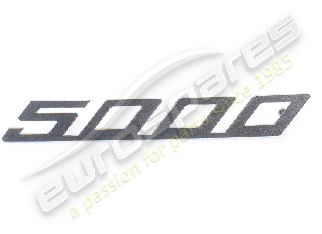NEW LAMBORGHINI BRASS PLATE 5000. PART NUMBER 006119922 (2) new lamborghini brass plate 5000. part number 006119922 (2)