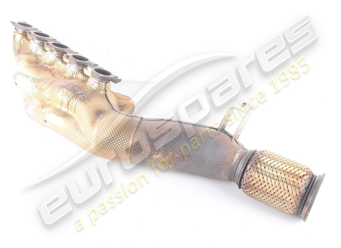 USED LAMBORGHINI RH EXHAUST MANIFOLD WITH CATALYTIC CONVERTER. PART NUMBER 420251212H (3) used lamborghini rh exhaust manifold with catalytic converter. part number 420251212h (3)