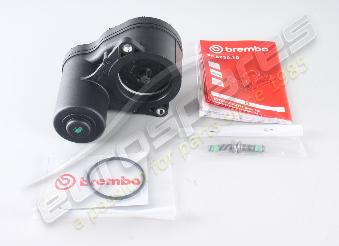 new maserati parking brake caliper gearmotor kit. part number 673006244 (1)