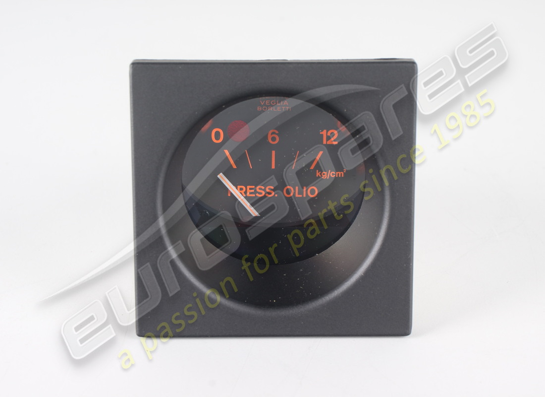 new ferrari oil pressure gauge orange face gs. part number 126308 (2)