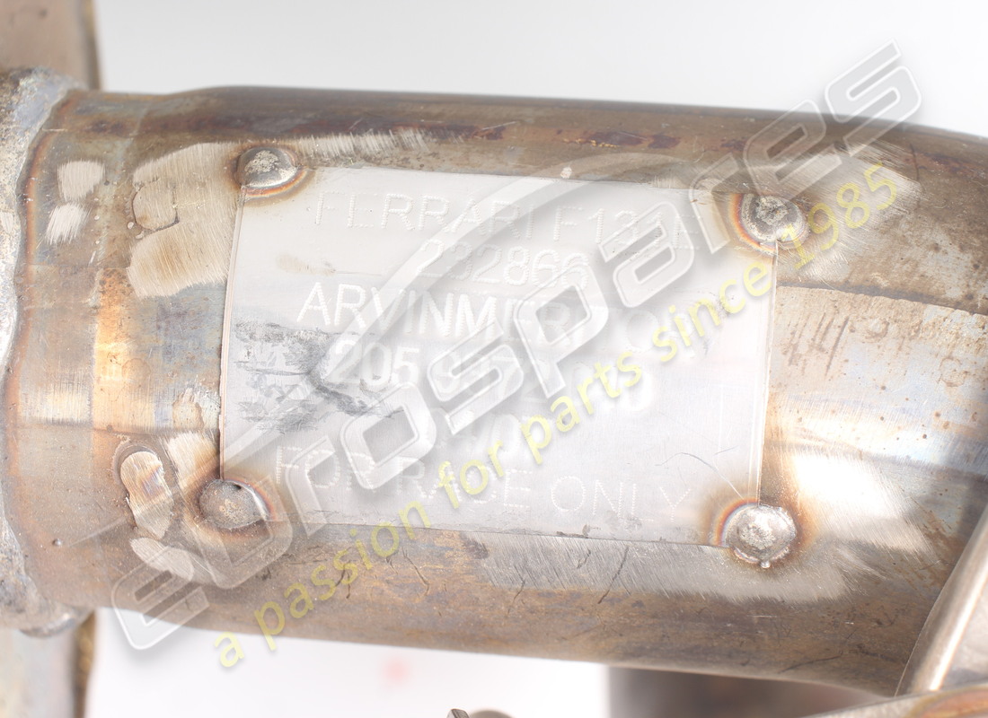 NEW FERRARI EXHAUST SILENCER COMPLETE. PART NUMBER 232866 (5) new ferrari exhaust silencer complete. part number 232866 (5)
