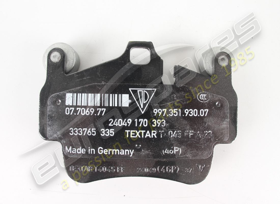 new porsche 1 set of brake pads for disk brake. part number 99735193907 (3)