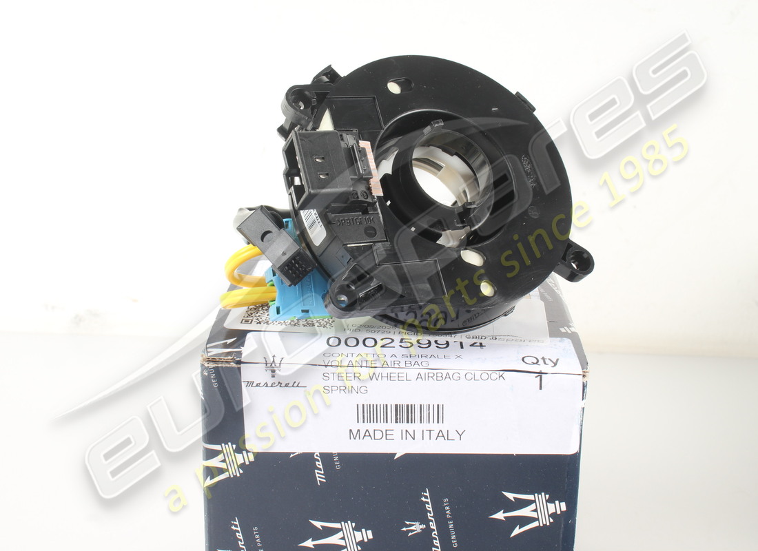 new maserati steering wheel airbag clock spring. part number 259914 (4)